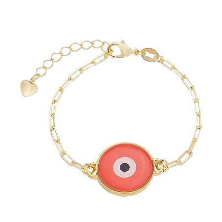 Pulseira Olho Grego Resinada