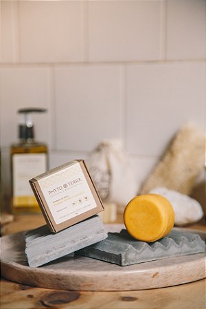 Shampoo em barra Capim-limão e Laranja