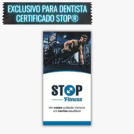 Folder Stop Fitness - Homem - 50 unidades