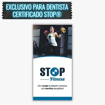 Folder Stop Fitness - Mulher - 50 unidades