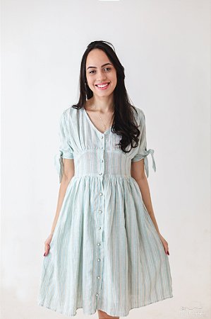 Vestido Sereno - Coleção Libélula