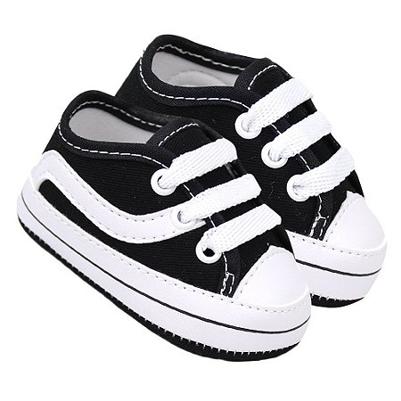Tenis Bebe Skate Preto E Branco Conforto E Estilo Para O Seu Baby