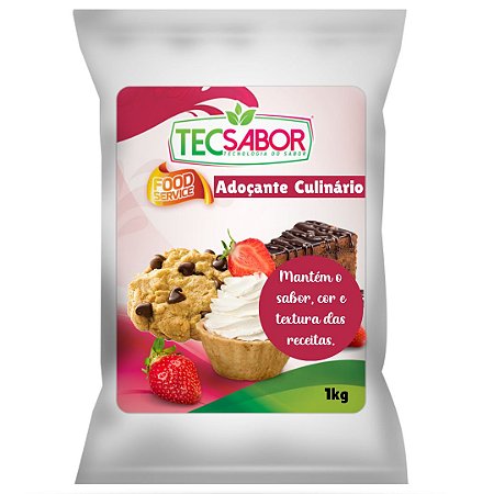 Adoçante Culinário - 1kg - TecSabor