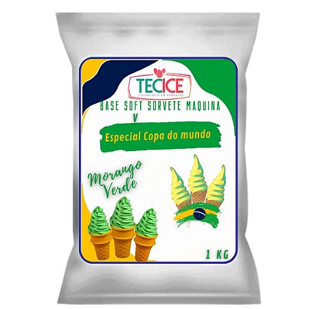 Base Soft Sorvecopa Morango Verde