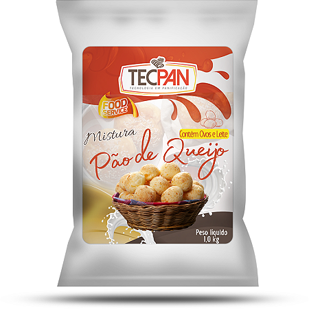 Pão de Queijo pre mistura pronta com Ovos Tecpan