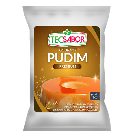 Pudim Premium Gourmet 1Kg Tecsabor