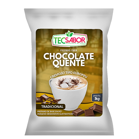 Chocolate Quente Cremoso tipo Europeu 1 kg - Tecsabor