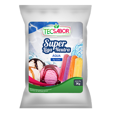 Super Liga Neutra Água - 1kg e 10Kg