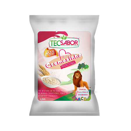 Mingau Cereal Infantil - Cremosinho Nutrição Saúdavel