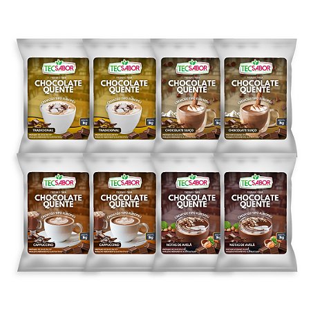 Kit Chocolate Quente Completo 2x