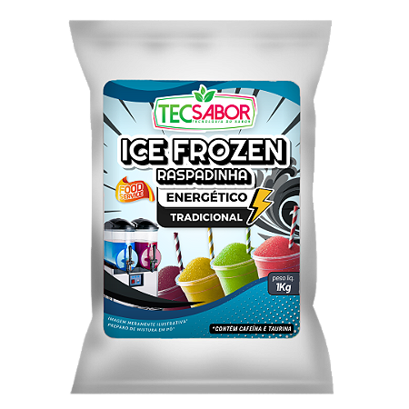 Raspadinha Energética Base Pó Pronta Tecsabor