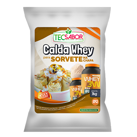 Calda Whey Protein Sorvete na Chapa