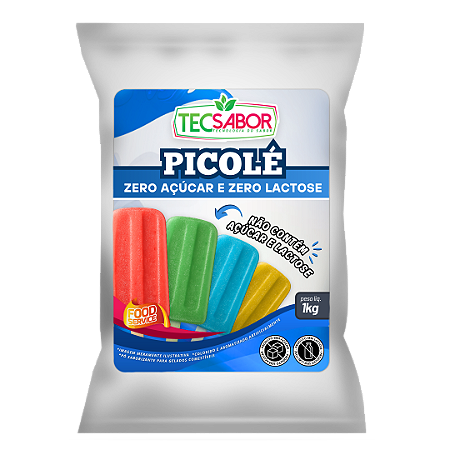 Base Picolé Zero Açúcar e Zero Lactose 1kg Tecsabor