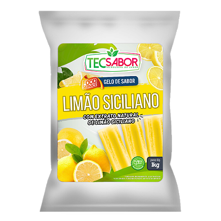 Gelo Limão Siciliano com Extrato Natural