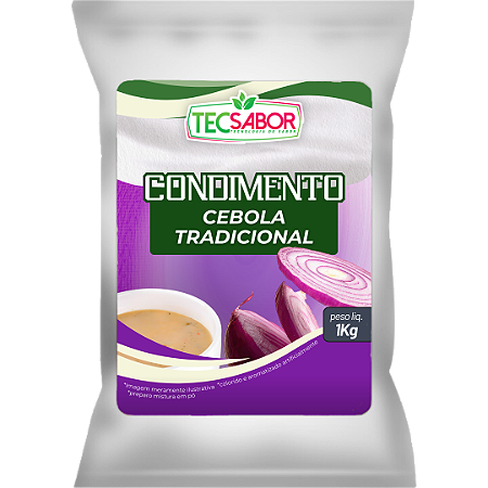 Condimento Cebola Preparado 1 kg Sabores