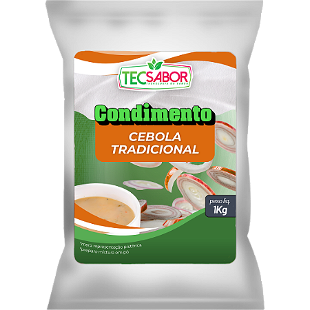 Condimento Cebola Preparado 1 kg Sabores