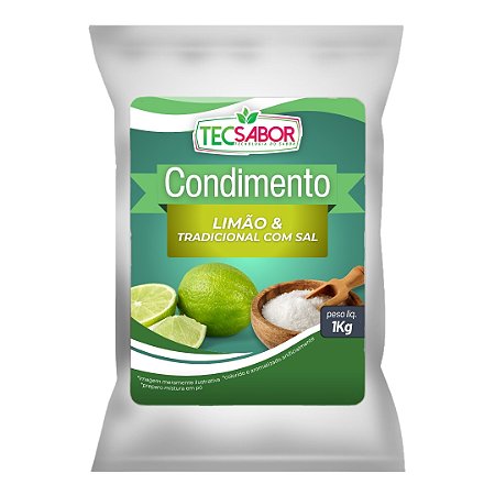 Condimento Limão Preparado 1 kg Sabores