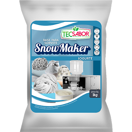 Base para Sorvete Snowmaker Iogurte 1kg