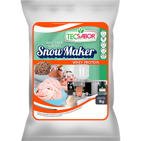 Base para Sorvete Snowmaker com Whey 1kg