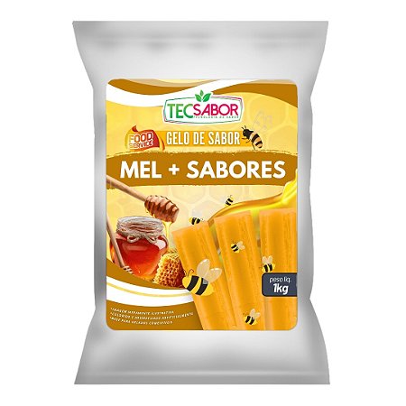 Gelo de Sabor Mel 50 Litros + Sabores