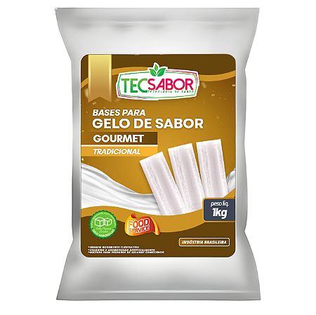 Gelo de Sabor Gourmet Base Leite 40L