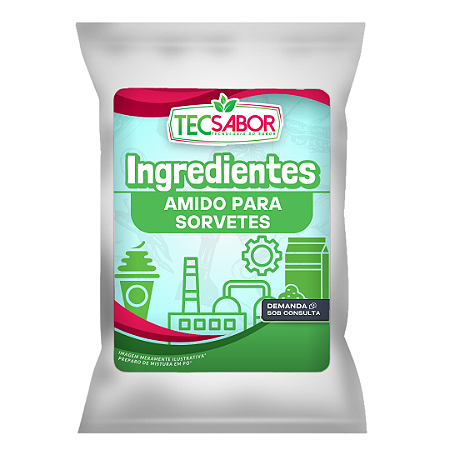 Amido para Sorvetes