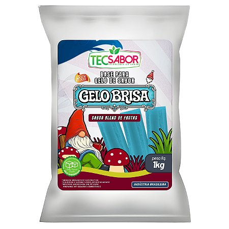 Gelo de Sabor Brisa - Blend de Frutas com Especiarias (Gengibre e Canela) 50L
