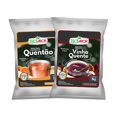 Kit Quentão 1 kg + Vinho Quente 1 kg
