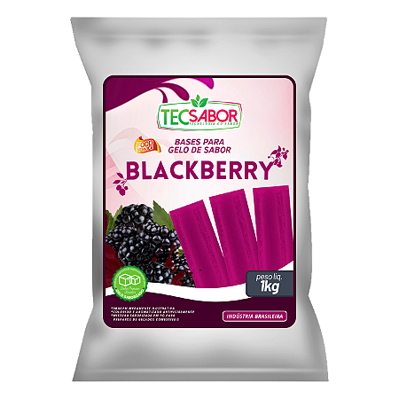 Gelo de Sabor Blackberry 50L