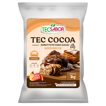 Condimento Substituto Cacau Tec Cocoa 1 kg