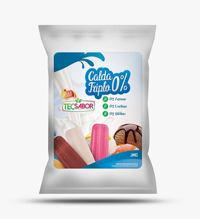 Calda Triplo Zero (Sem açúcar / sem lactose / sem glúten) - Tec Sabor