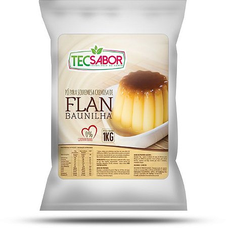 Flan sem leite 1kg