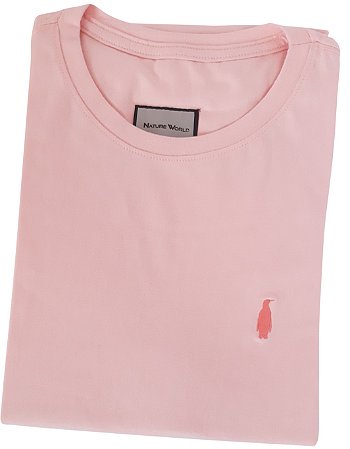 Camiseta Puro Algodão Coleção Casual Pinguim