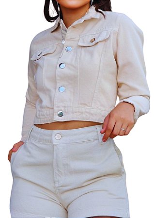 Jaqueta Sarja Off White