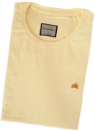 Camiseta Puro Algodão Coleção Casual Caranguejo
