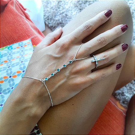 Hand Chain Elegance Tiffany