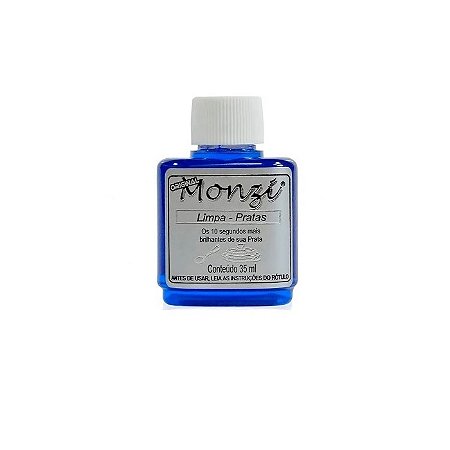 Monzi Líquido limpa pratas 35 ml