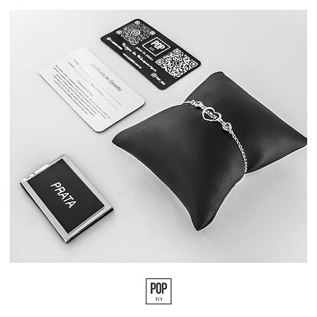 Pulseira feminina Amor em Prata 925