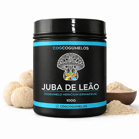 Cogumelo Juba de Leão - Desidratado em Pó - 100g