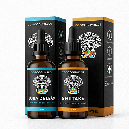 Kit Duo Ritual - Juba de Leão + Shiitake