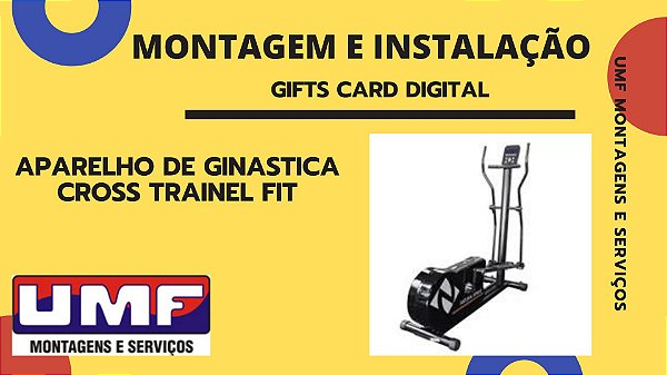 Montagem e Instalação- Aparelho de Ginastica Cross Trainel Fit e Eliptico