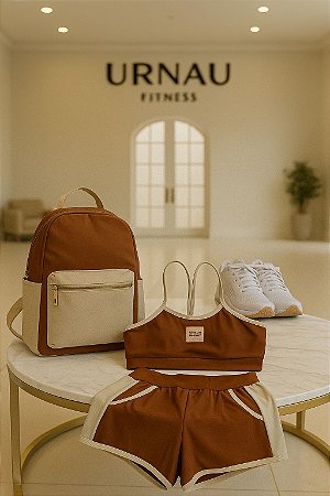 Conjunto Nude e Creme