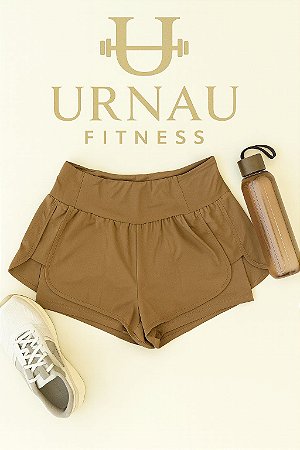 Short Duplo- Cappuccino- Tamanho: G/GG