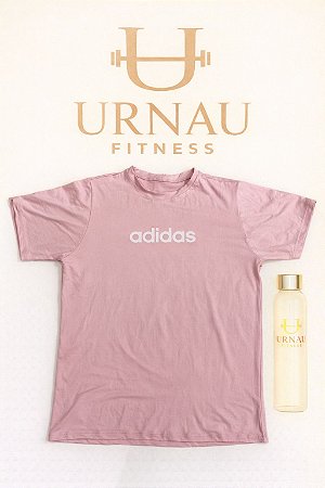 Camiseta adidas - Rosa bebê- Tamanho: 38/44