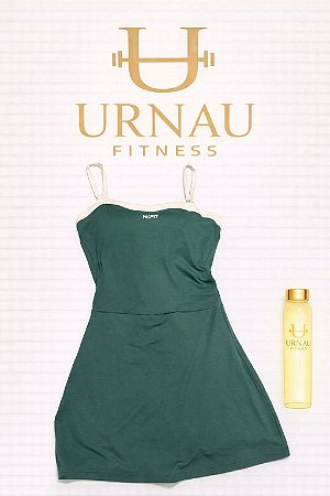 Vestido NK- Short saia - verde -tamanho: G