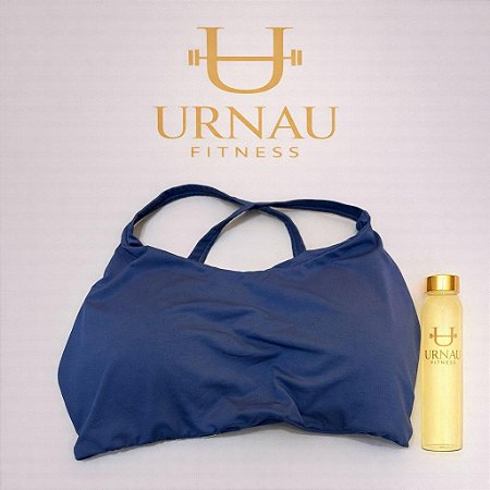 Top- alças cruzadas bojo fixo - tamanho:38/44