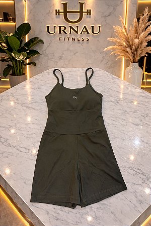 Macaquinho verde militar- tamanho: 38/44