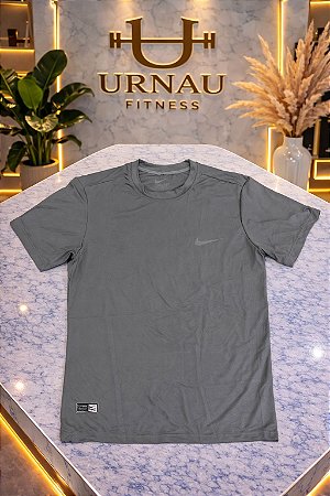 Camiseta Dry Fit - cinza - Tamanho: G-