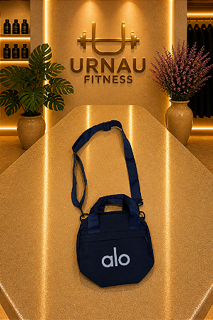 Bolsa Alo( estilo Lancheira) - azul marinho