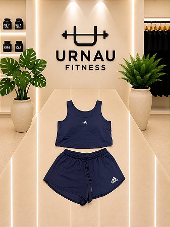 Conjunto poliamida AD- M - Azul marinho